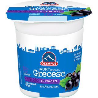 Olympus | Iaurt grecesc cu coacaze 125g
