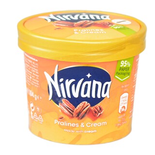 Nirvana | Inghetata Pralines & Cream 104g