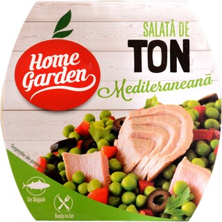 Home Garden | Salata de ton Mediteraneana 160g