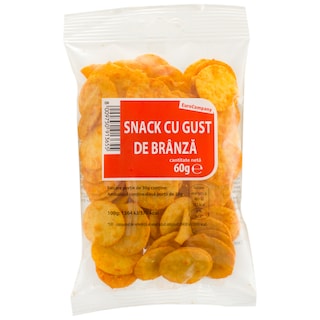 Euro Company | Snack cu gust de branza 60g