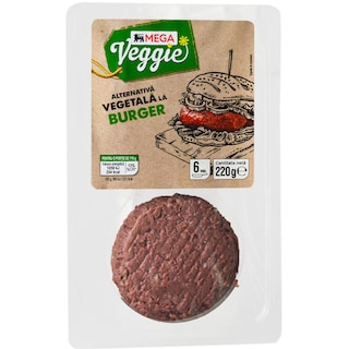 Mega Veggie | Alternativa vegana la burger 220g