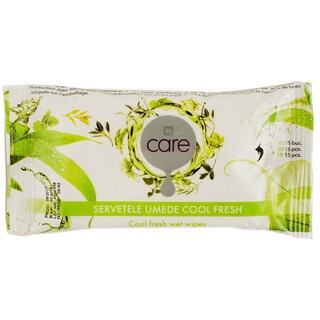 Care | Servetele umede pentru buzunar cool 15 bucati