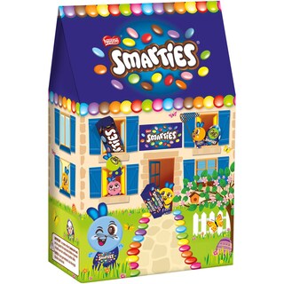 Smarties | Figurina de ciocolata cu drajeuri 104g