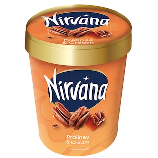 Nirvana | Inghetata Pralines & Cream 310g