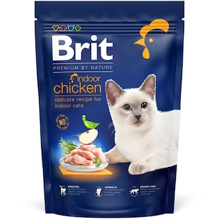 Brit Premium | Hrana pentru pisici adulte cu pui Indoor 800g