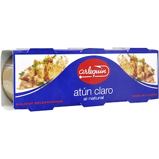 Arlequin | Ton bucati in suc propiu 3x80g