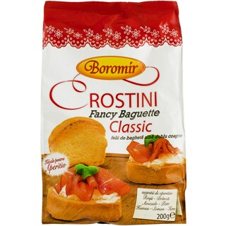 Boromir | Crostini | Felii de bagheta alba clasic dublu coapte 200g