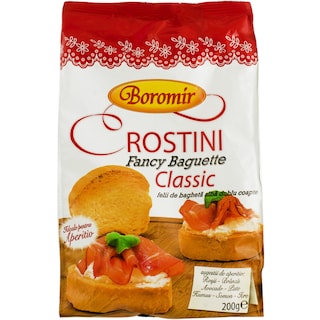 Boromir | Crostini | Felii de bagheta alba clasic dublu coapte 200g