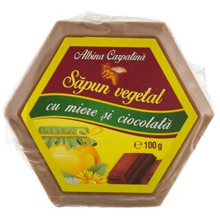 Albina Carpatina | Sapun cu miere si ciocolata 100g