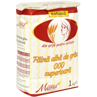 Natural | Moara Maria | Faina alba de grau superioara 1kg