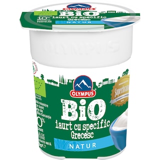 Olympus | Iaurt bio cu specific grecesc 10% grasime 150g