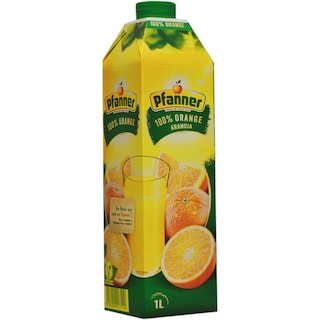 Pfanner | Bautura racoritoare necarbogazoasa 100% suc de portocale 1L