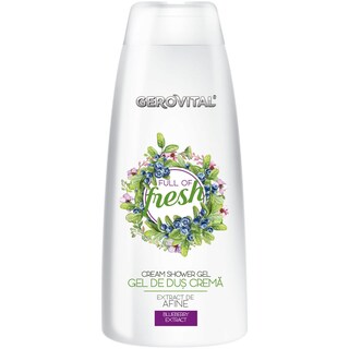 Gerovital | Gel de dus crema full of fresh 0.4l