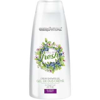 Gerovital | Gel de dus crema full of fresh 0.4l