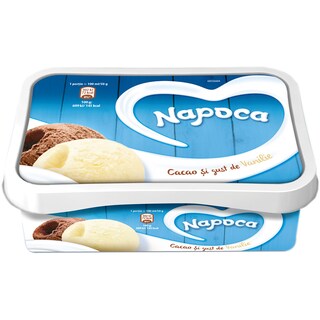 Napoca | Inghetata cu cacao si gust de vanilie 450g