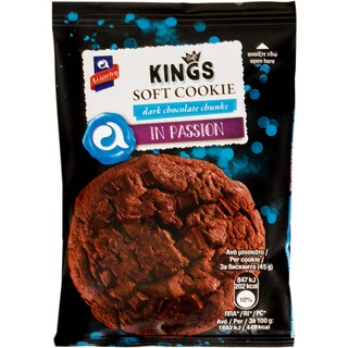 Soft Kings | Biscuiti cu ciocolata neagra 45g