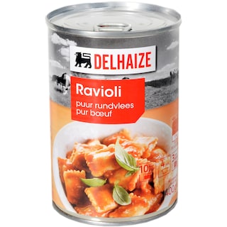 Delhaize | Ravioli cu carne de vita in sos de rosii