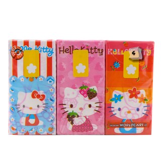 Hello Kitty | Servetele nazale 4 straturi 6 pachete