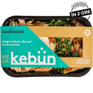 Calif | Kebun de pui cu hummus 360g