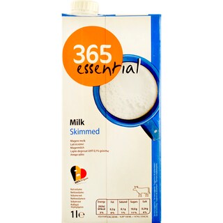 365 | Lapte UHT 0.1% grasime 1L