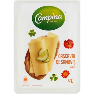 Campina | Cascaval de sandvis felii 150g