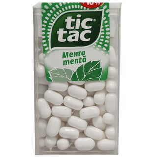 Tic tac | Drajeuri cu gust de menta 54g