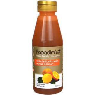 Papadim's | Crema balsamica cu portocale si lamaie 250ml