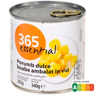 365 | Porumb dulce boabe 340g