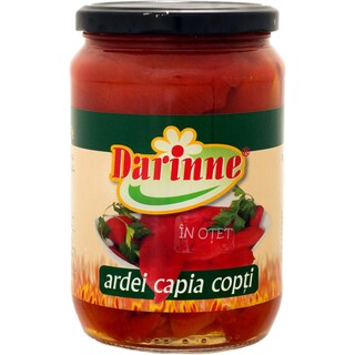 Darinne | Ardei capia copti in otet 690g