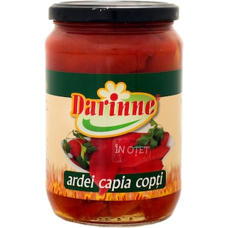 Darinne | Ardei capia copti in otet 690g