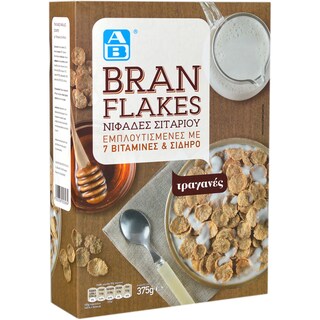 AB | Fulgi cu tarate de grau 375g