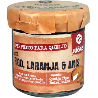 Jugais | Gem pentru branzeturi, cu smochine, portocale si anason 180g