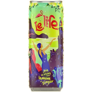 Le life | Bautura carbogazoasa cu suc de lamaie si extract de ghimbir 250ml