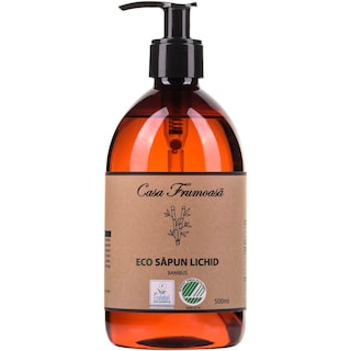 Casa Frumoasa | Sapun lichid ecologic cu parfum de bambus 500ml