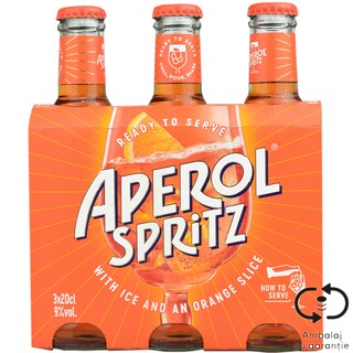Aperol | Aperitiv Spritz 3x0.2L
