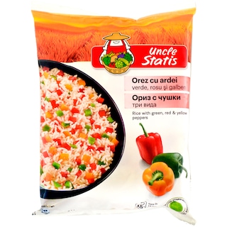 Uncle Statis | Orez cu legume congelate 450g