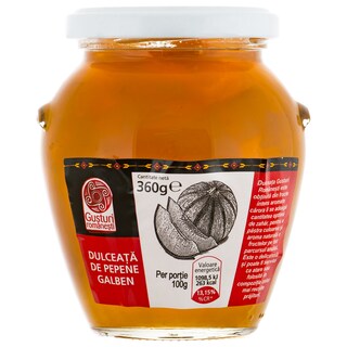 Gusturi romanesti | Dulceata de pepene galben 360g