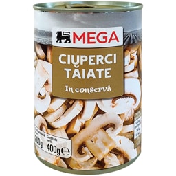 Ciuperci taiate in conserva 400g