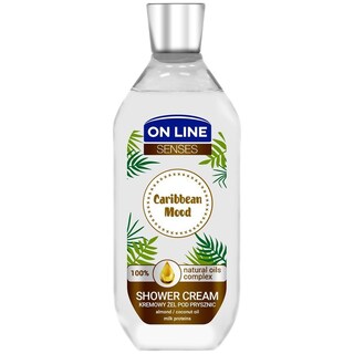 On Line | Senses | Gel de dus Caribbean Mood 500ml