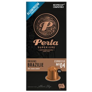 Perla | Superiore | Cafea Brazilia 04 Espresso 10 capsule 50g