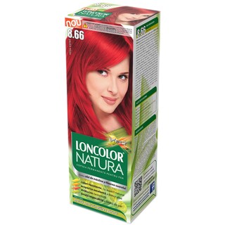 Loncolor | Natura | Vopsea pentru par 8.66 Rosu coral