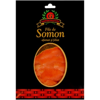 Gastronatura | File de somon afumat si feliat 100g