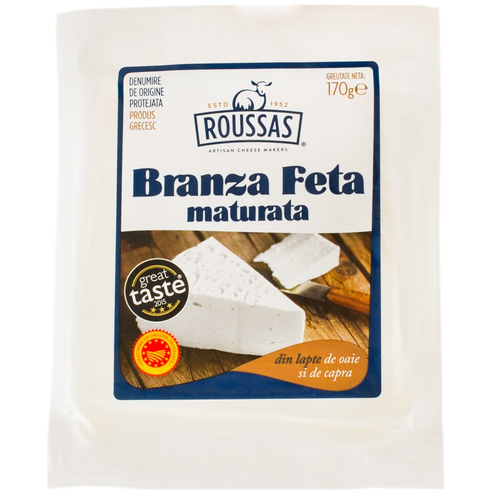 Roussas | Feta Maturata In Butoi 170g | Mega-image