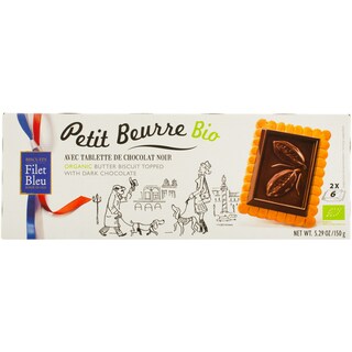 Filet Bleu | Biscuiti bio cu unt si ciocolata neagra 150g