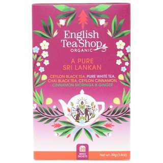 English Tea Shop | Ceai bio A Pure Sri Lankan, 20 plicuri 39g