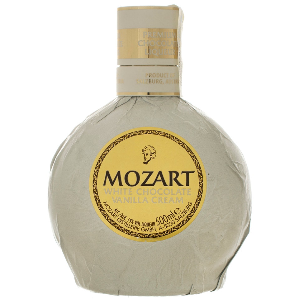 Mozart | Lichior cu crema de ciocolata si vanilie 0.5l | Mega-image