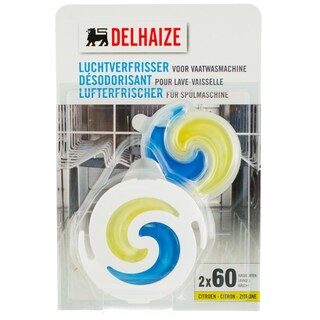 Delhaize | Odorizant pentru masina de spalat vase 2 bucati 2x60ml
