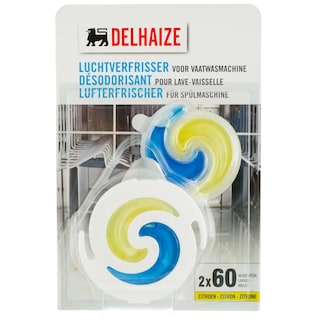 Delhaize | Odorizant pentru masina de spalat vase 2 bucati 2x60ml
