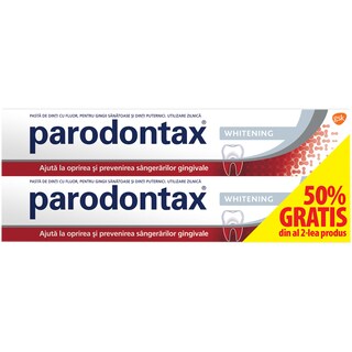Parodontax | Pasta de dinti Whitening 1%0educere la al doilea 2x75ml