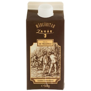 Margaritar | Zahar brun de Mauritius Golden Granulated 500g